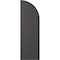Ekena Millwork Americraft 5-Board (3 Batten) Wood Joined Board-n-Batten Shutters w/ Arch Top, ARW401BQ518X77SMH, PR ARW401BQ518X77SMH - alternate 9